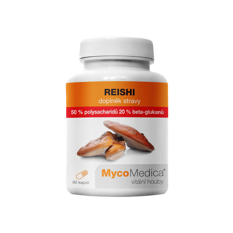 Reishi 50 % - 90 rostlinných kapslí