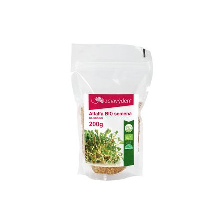 Alfalfa BIO – semena na klíčení 200g - CZ-BIO-003