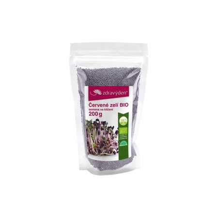 Červené zelí BIO - semena na klíčení 200g - CZ-BIO-003