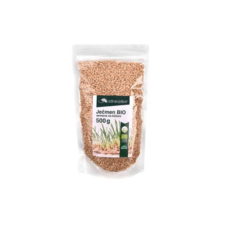 Ječmen BIO - semena na klíčení 500g - CZ-BIO-003