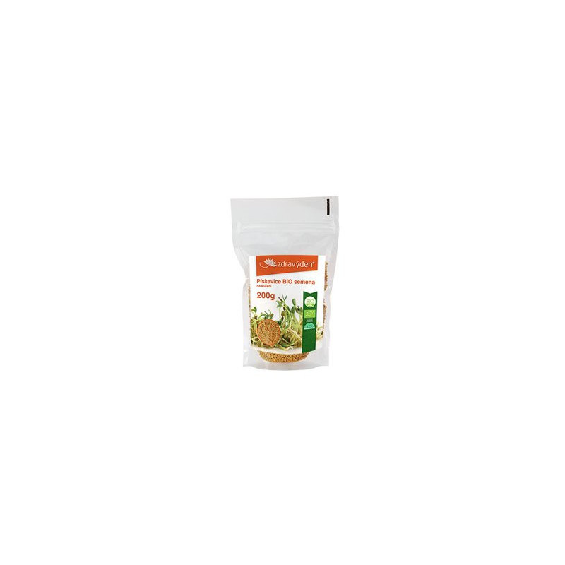 Pískavice BIO - semena na klíčení 200g - CZ-BIO-003