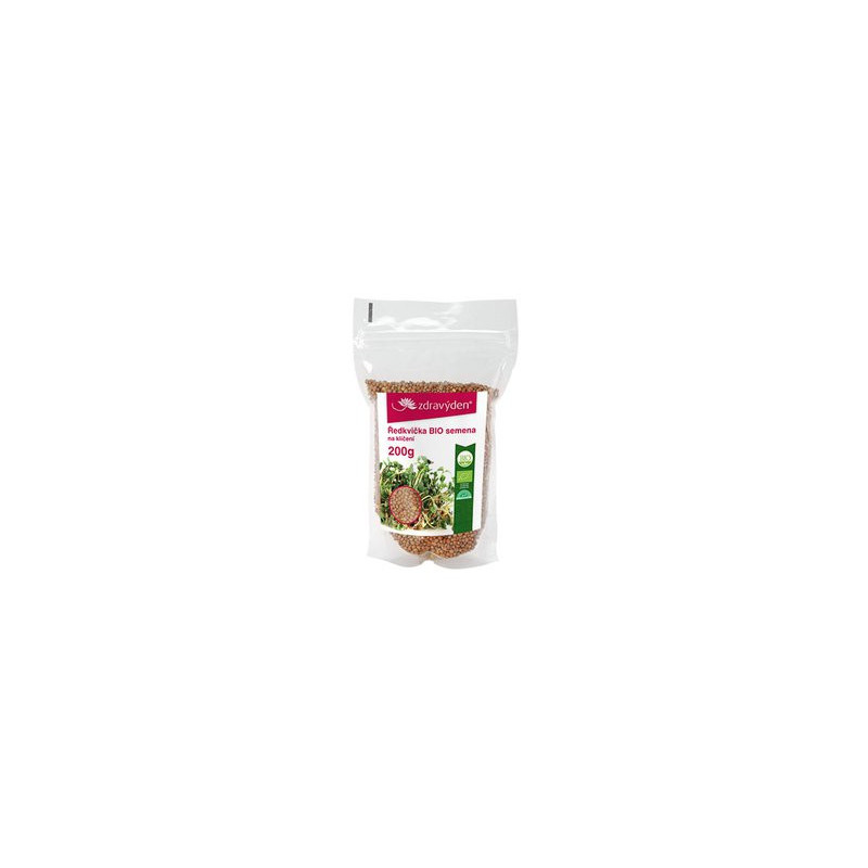 Ředkvička BIO – semena na klíčení 200g - CZ-BIO-003