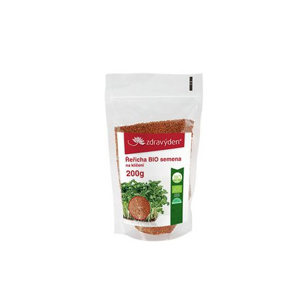 Řeřicha BIO - semena na klíčení 200g - CZ-BIO-003