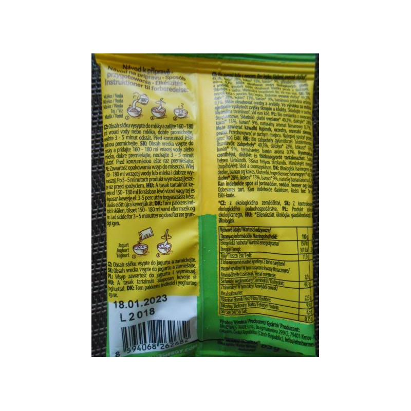 Banana & Coconut - CZ-BIO-003