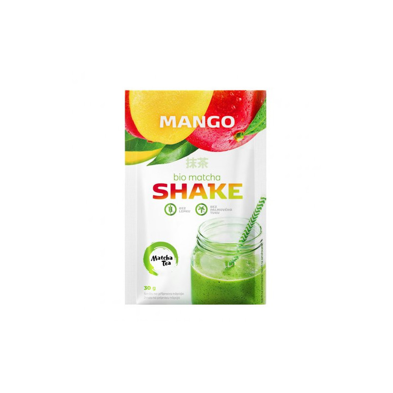 Bio Matcha Tea Shake Mango 30g - CZ-BIO-003