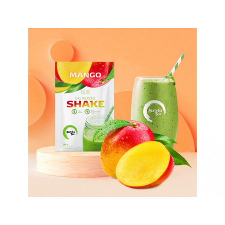 Bio Matcha Tea Shake Mango 30g - CZ-BIO-003
