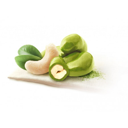 Kešu v Matcha Tea Čokoládě 100g- CZ-BIO-003