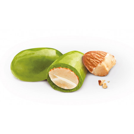 Mandle v Matcha Tea Čokoládě 100g - CZ-BIO-003