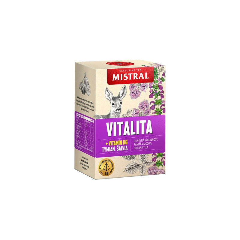 Mistral čaj Vitalita + Vitamín B6