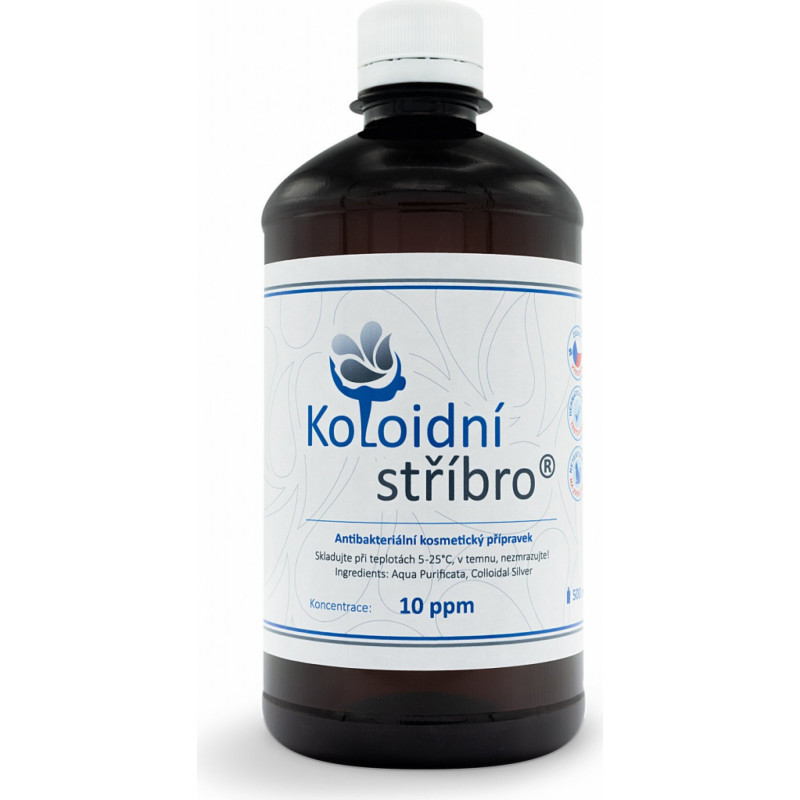 Koloidní stříbro sprej 100ml - koncentrace 10ppm