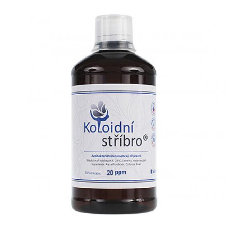 Koloidní stříbro sprej 30ml - koncentrace 30ppm