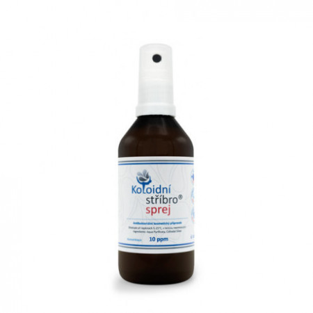 Koloidní stříbro sprej 100 ml - koncentrace 30ppm