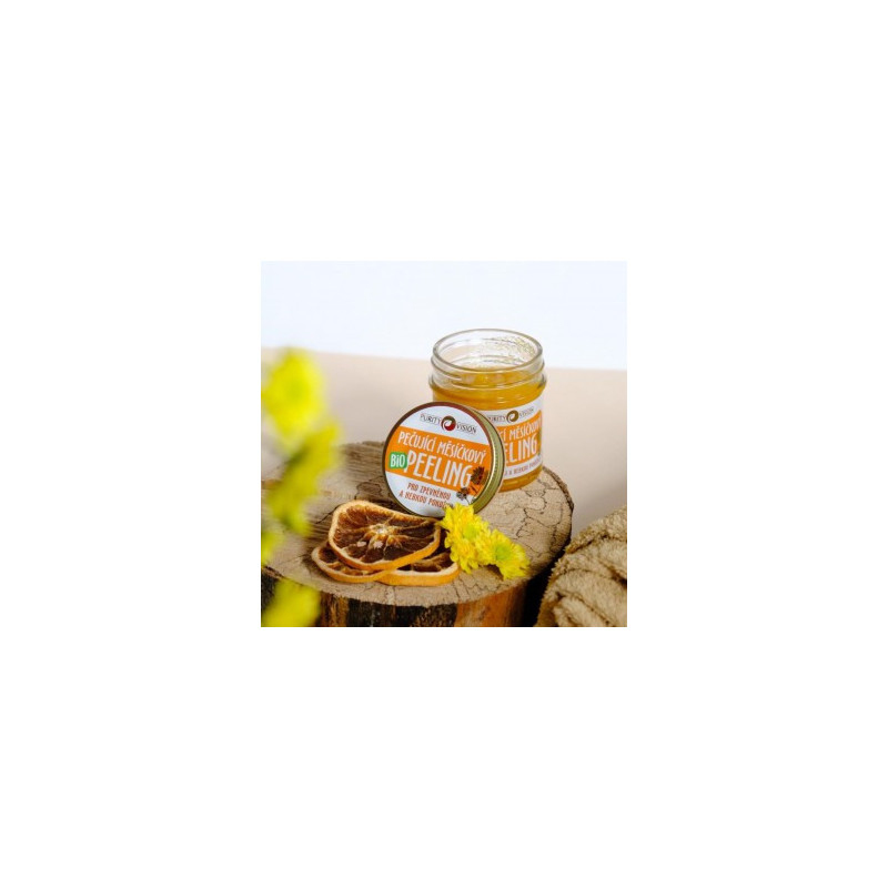 Bio Pečující Měsíčkový Peeling 120ml