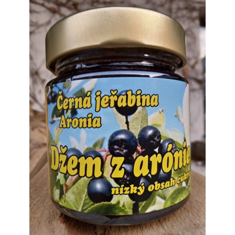 Džem Černá jeřabina (Arónie)