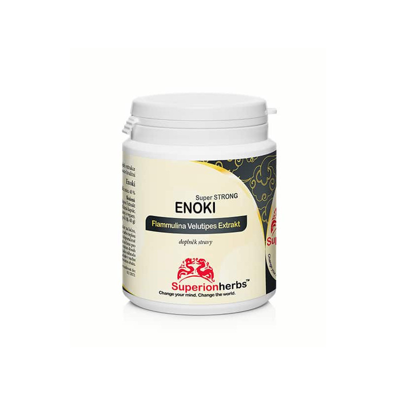 ENOKI – extrakt z penízovky sametonohé