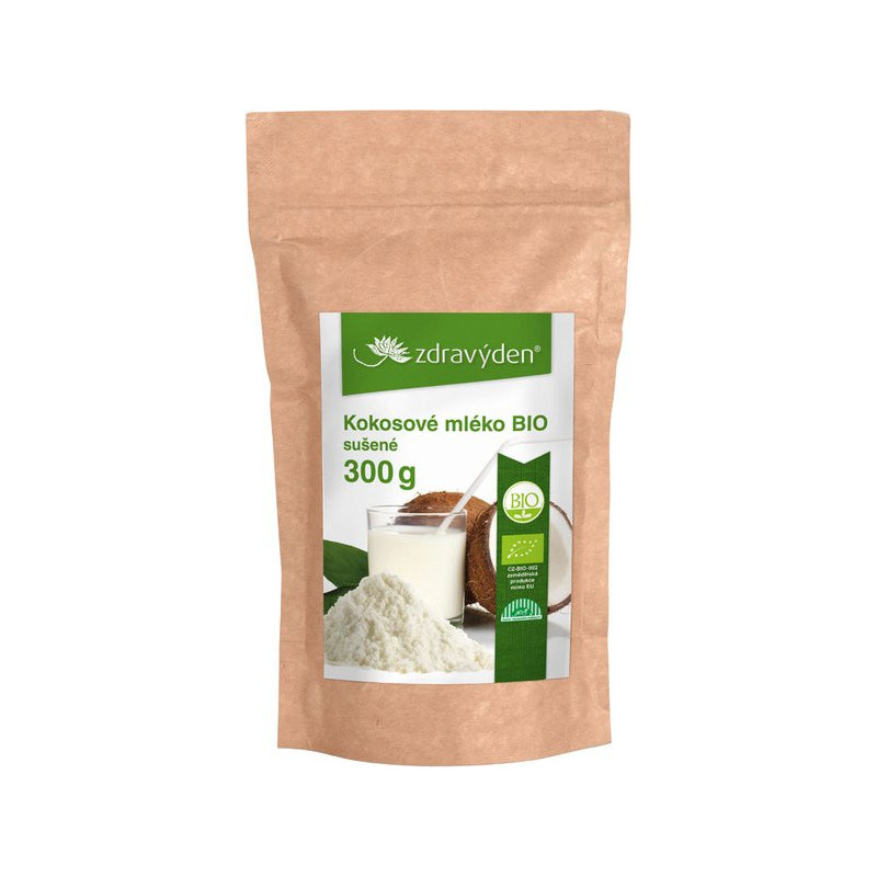 Kokosové mléko BIO sušené 300g - CZ-BIO-003