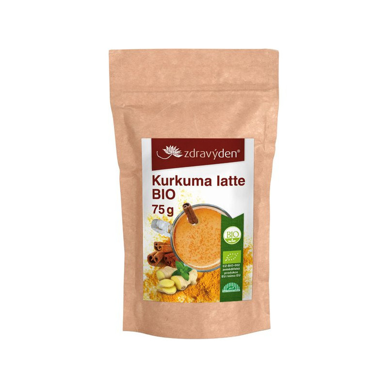 Kurkuma latte BIO 75g - CZ-BIO-003