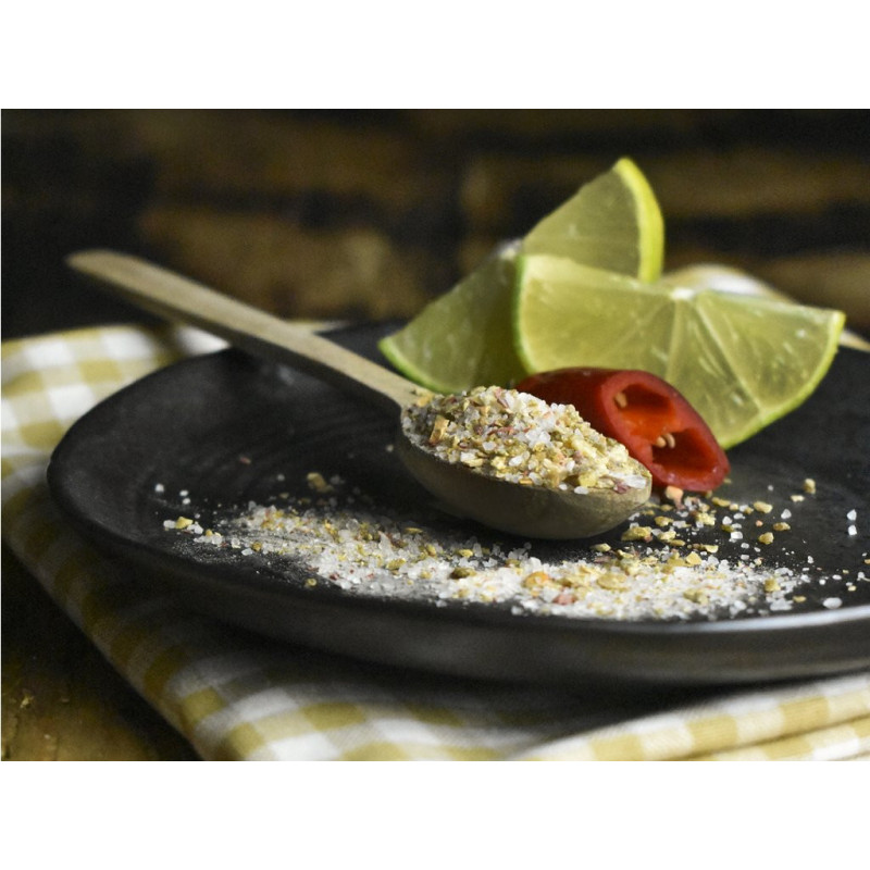 Limetka-chilli sůl