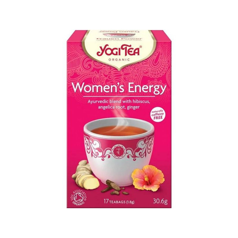 Bio Energie ženy Yogi Tea 17 x 1,8 g - CZ-BIO-003