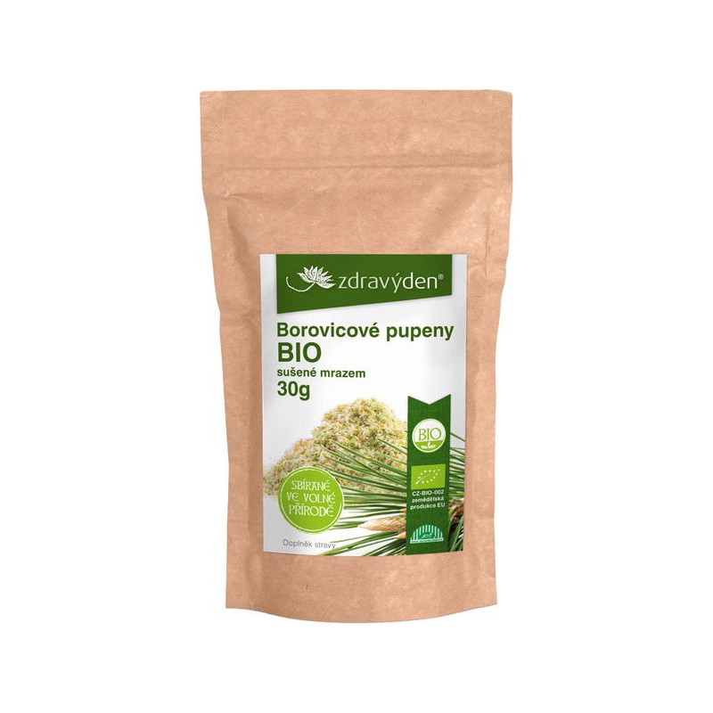 Borovicové pupeny BIO 30g - CZ - BIO - 003