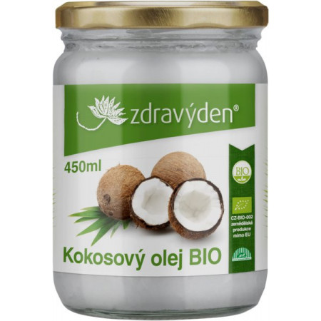 Kokosový olej BIO 450ml - CZ-BIO-003