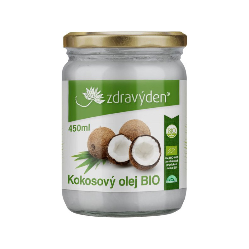 Kokosový olej BIO 450ml - CZ-BIO-003