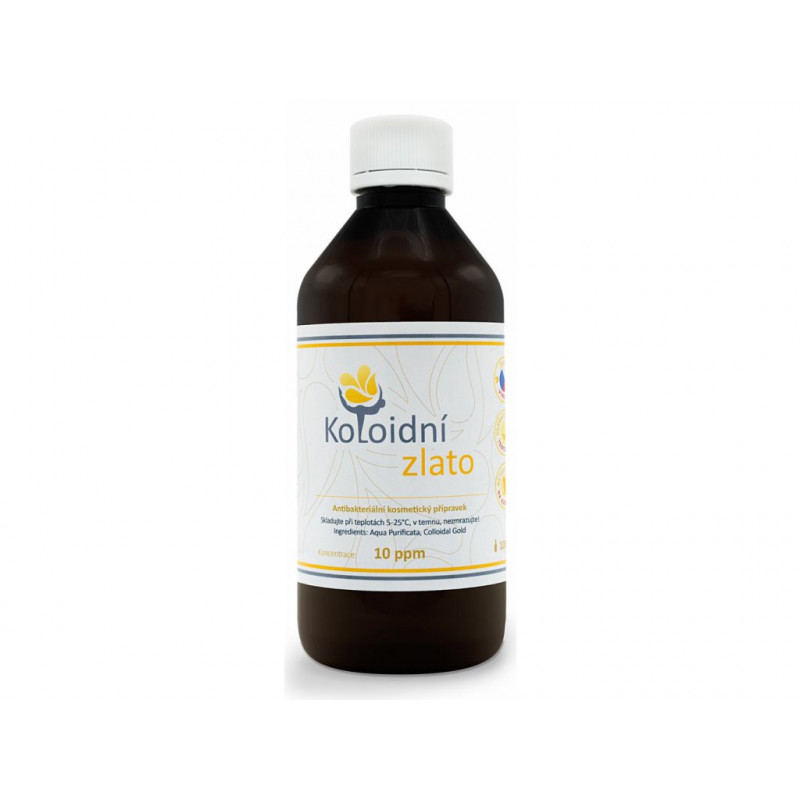 KOLOIDNÍ ZLATO 500 ML 10 PPM
