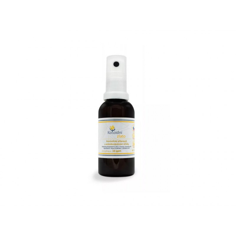 KOLOIDNÍ ZLATO 50 ML 10 PPM