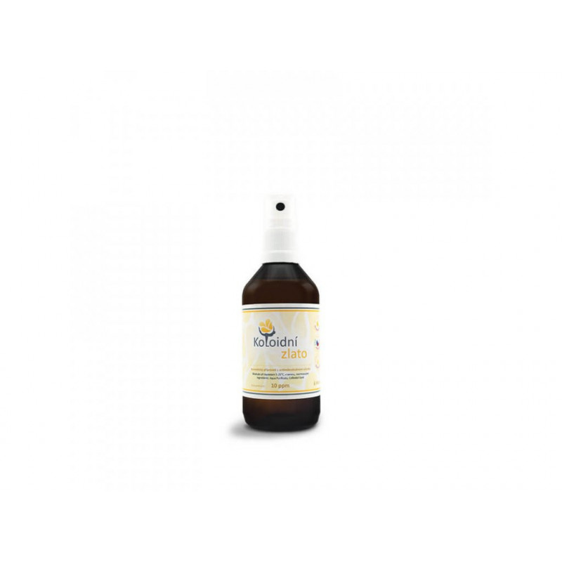 KOLOIDNÍ ZLATO 100 ML 10 PPM