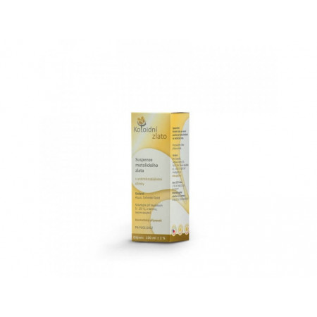 KOLOIDNÍ ZLATO 100 ML 10 PPM