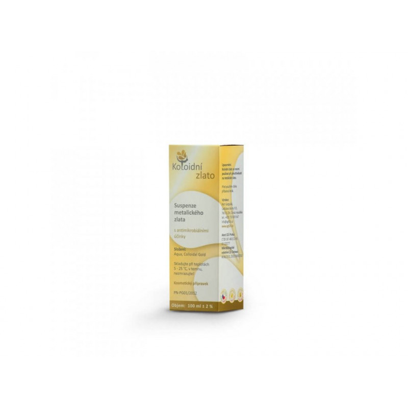 KOLOIDNÍ ZLATO 100 ML 10 PPM