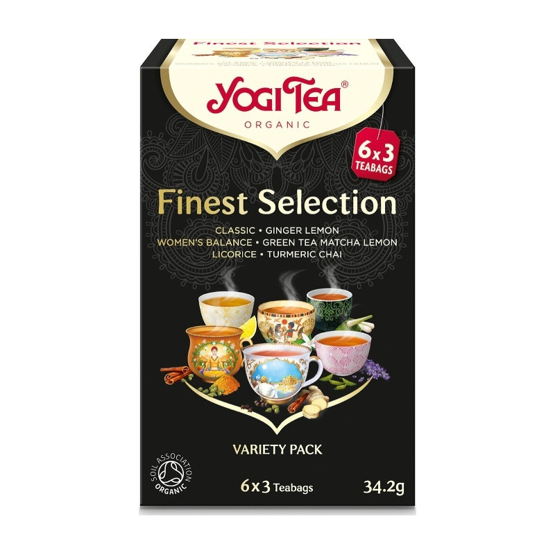 Bio Veselá příroda Yogi Tea 17 x 1,9 g - CZ-BIO-003