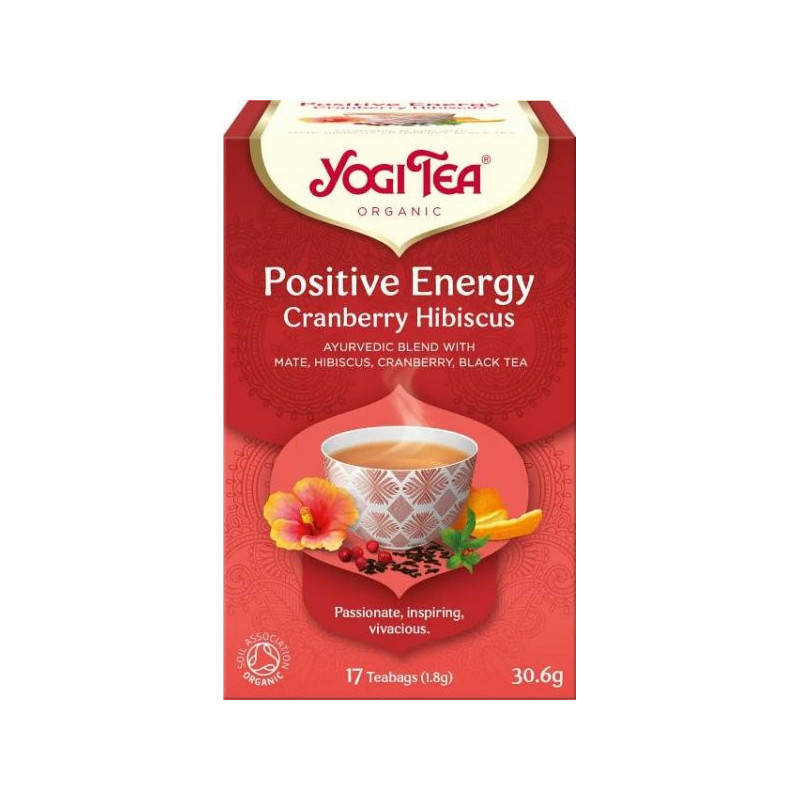 Bio Positivní energie Yogi Tea 17 x 1,8 g - CZ-BIO-003
