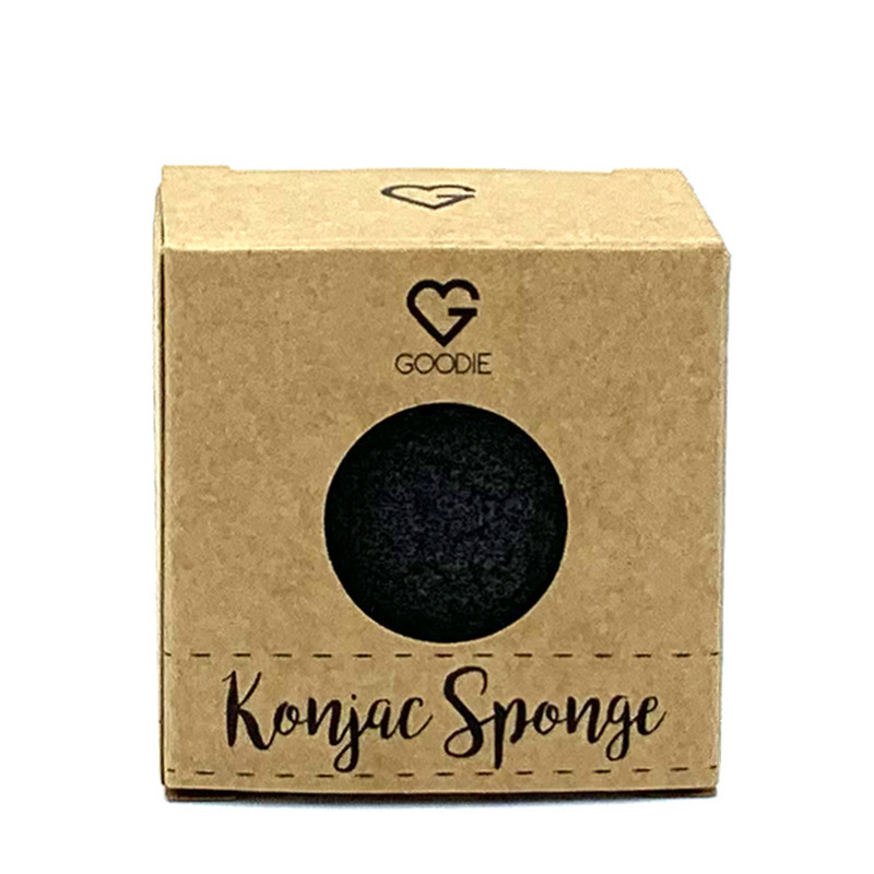 Konjac houbička - Aktivní uhlí