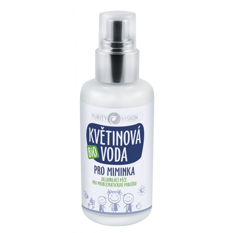 BIO KVĚTINOVÁ VODA pro miminka 100 ml