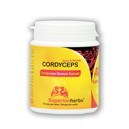Cordyceps, Extrakt 40% polysacharidů, 15% manitolu
