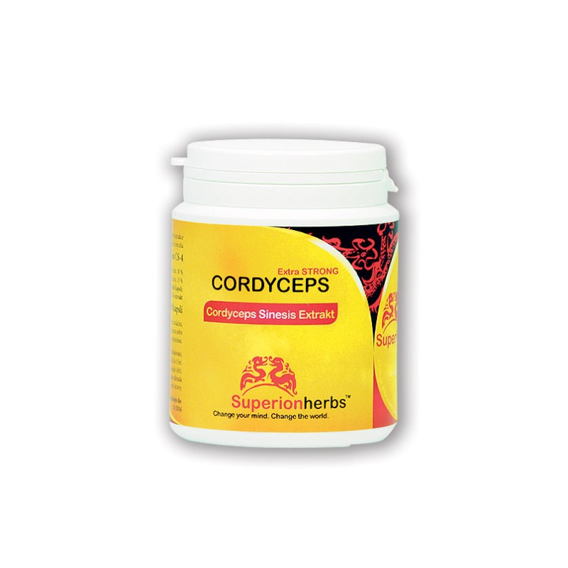 Cordyceps, Extrakt 40% polysacharidů, 15% manitolu