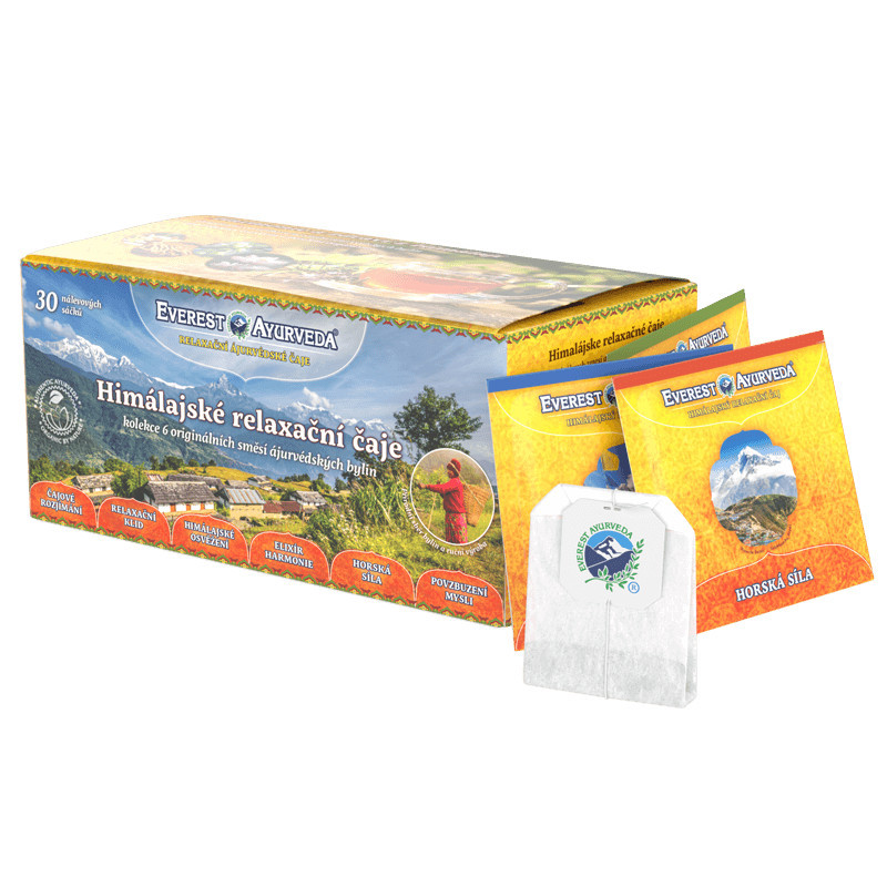 Himalájské relaxační čaje - sáčková kolekce