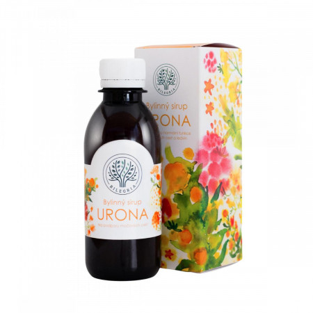 BILEGRIA URONA bylinný sirup na močové cesty s brusinkami 200 ml