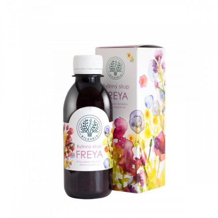 BILEGRIA FREYA bylinný sirup pro podporu ženského zdraví a plodnosti 200 ml