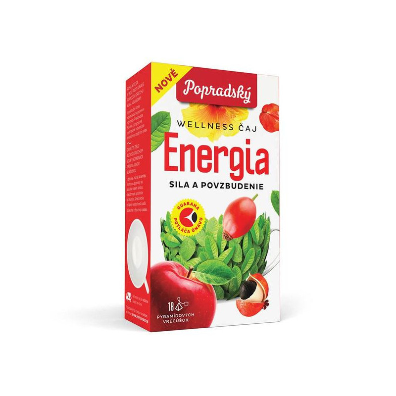 WELLNESS ČAJ energie, síla a povzbuzení