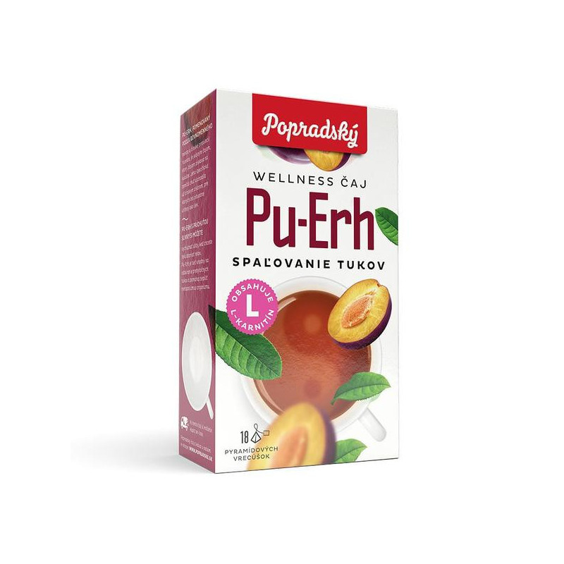 WELLNESS ČAJ pu-erh spalování tuků