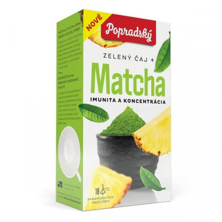 WELLNESS ČASJ zelený čaj + matcha