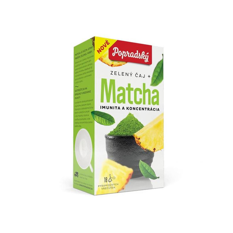 WELLNESS ČASJ zelený čaj + matcha