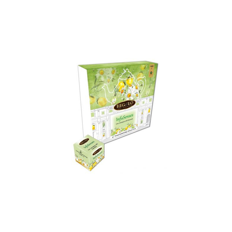 Regalo Dárková kazeta čajů InfuSenses 16x 1,8g