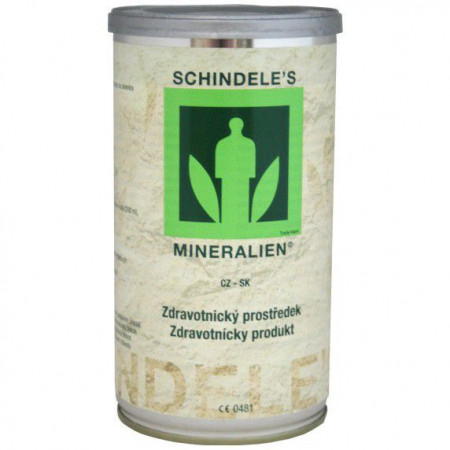 Schindeleho Minerály - 400g v plechové dóze (mletá varianta)