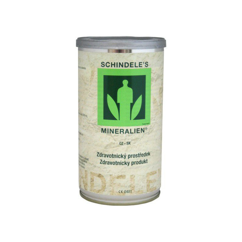 Schindeleho Minerály - 400g v plechové dóze (mletá varianta)