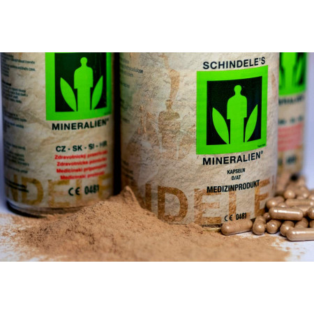 Schindeleho Minerály - 400g v plechové dóze (mletá varianta)