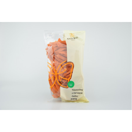 Těstoviny z červené čočky 200g
