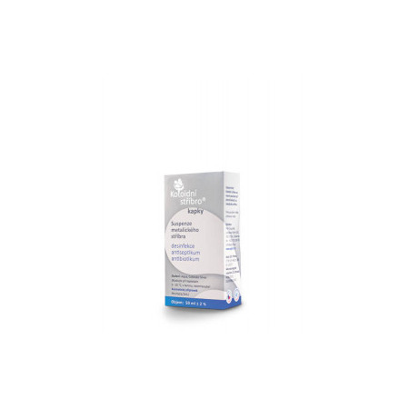Koloidní stříbro kapky 50ml - koncentrace 10ppm